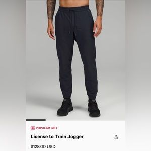 Men’s Lululemon License to Train Jogger